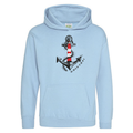Kinder Kapuzenpullover "Anker & Leuchtturm"