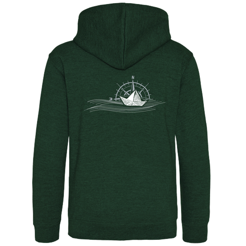 Kinder Kapuzenpullover "Papierschiff"