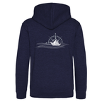 Kinder Kapuzenpullover "Papierschiff"