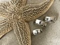 Unisex Ring "Inselmotive", 925er Silber