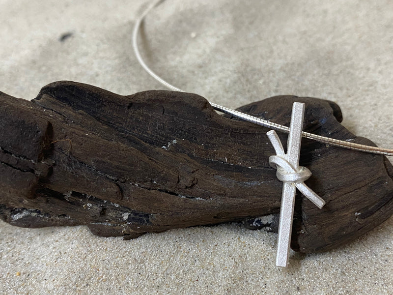 Damen Anhänger "Knoten", 925er Silber