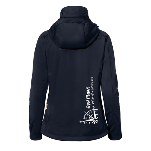 Damen Softshelljacke "Koordinaten Amrum 1.0"