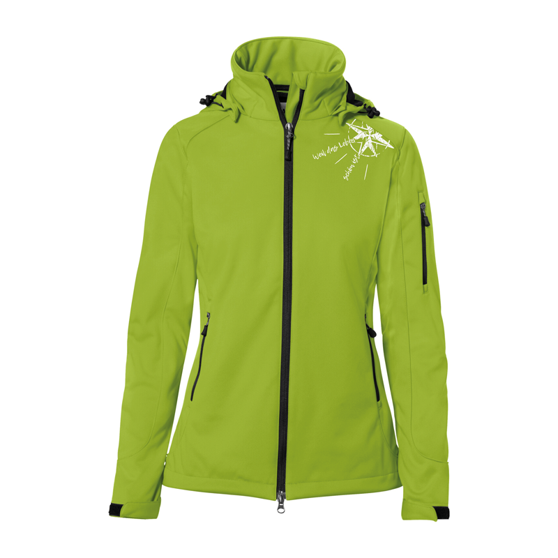 Damen Softshelljacke "Windrose"