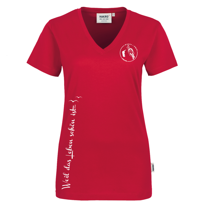 Damen T-Shirt "Möweninsel"