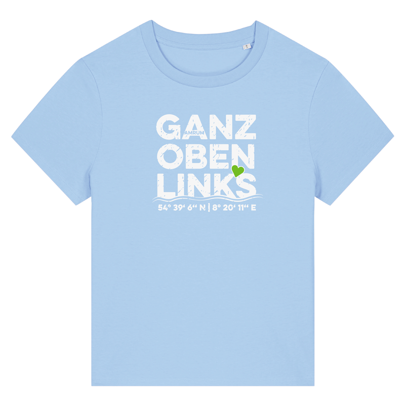 Damen T-Shirt "Ganz oben links 1.0"