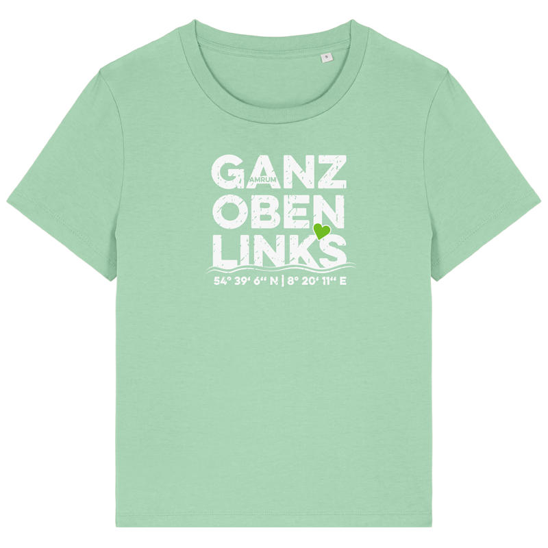 Damen T-Shirt "Ganz oben links 1.0"
