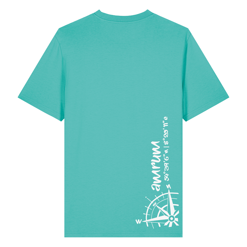 Herren T-Shirt "Amrum Koordinaten 1.0"