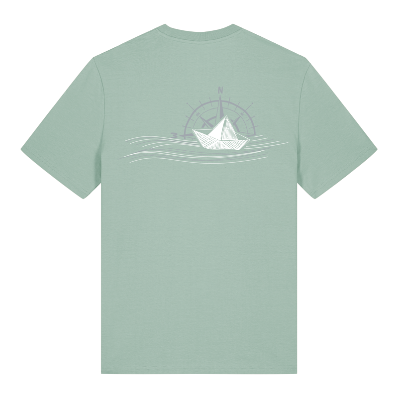 Herren T-Shirt "Papierschiff"