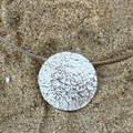 Damen Anhänger "Sandstrand", 925er Silber