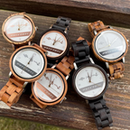 Damen Holzuhren "Weil das Leben schön ist"