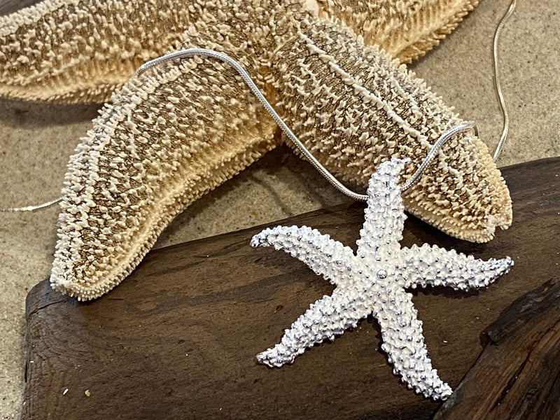 Damen Anhänger "Seestern", 925er Silber