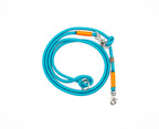 Hundeleine Tauwerk Slim "Petrol-Orange"