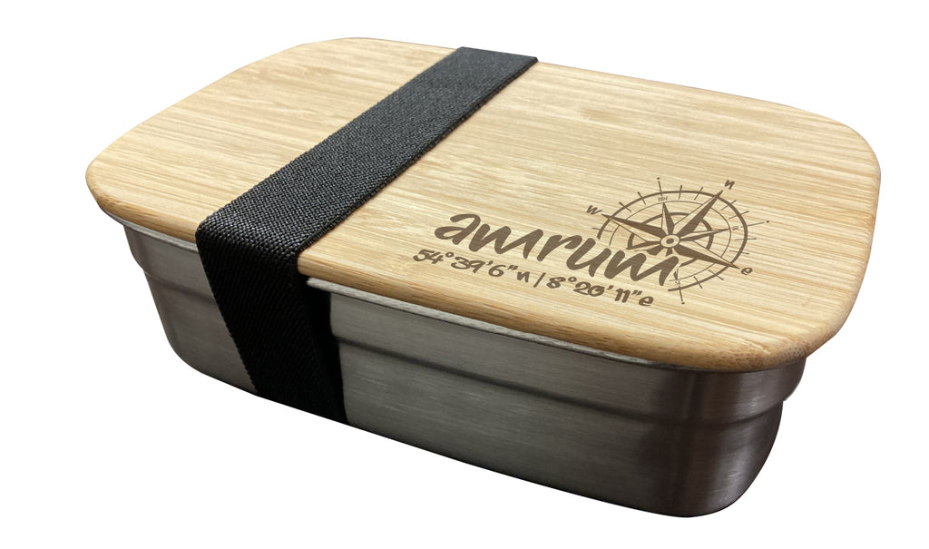 Brotzeit Box "Koordinaten Amrum 1.0"