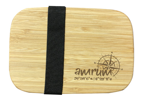 Brotzeit Box "Koordinaten Amrum 1.0"